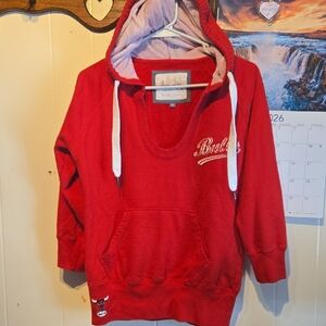 Cozy Red Women's Hoodie Sweater